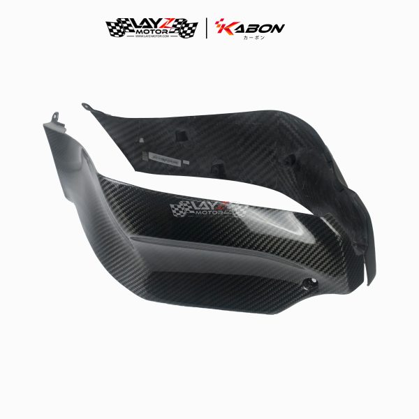 Kabon X Dry Carbon Side Tank Panel - Kawasaki ZX10R 2011-2024