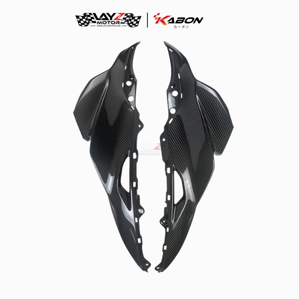 Kabon X Dry Carbon Front Fairing Side Panel - Kawasaki ZX10R 2016-2020