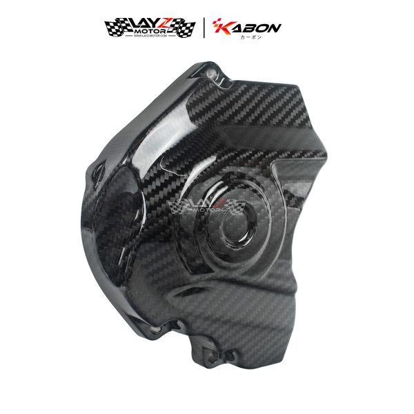 Second image of Kabon X Dry Carbon Front Sprocket - Kawasaki ZX10R 2016-2024