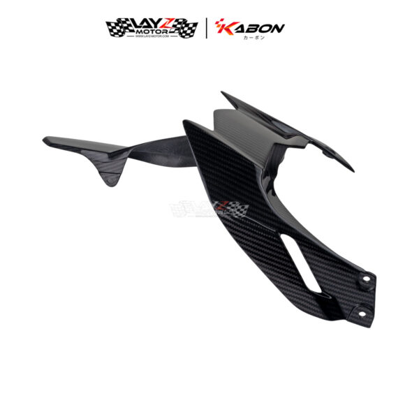 Second image of Kabon X Dry Carbon Rear Hugger - Kawasaki H2SX