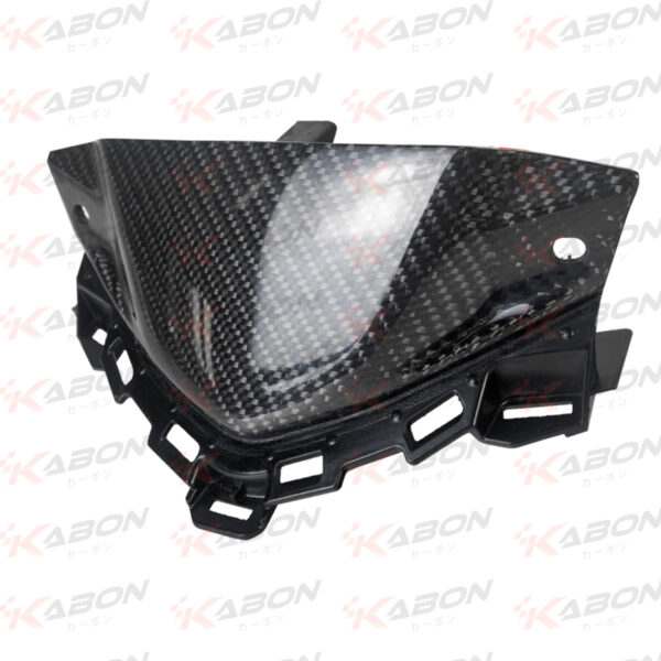Kabon Cover Battery w/ Part Original Carbon - Yamaha Xmax 250 Connected 2023-2025