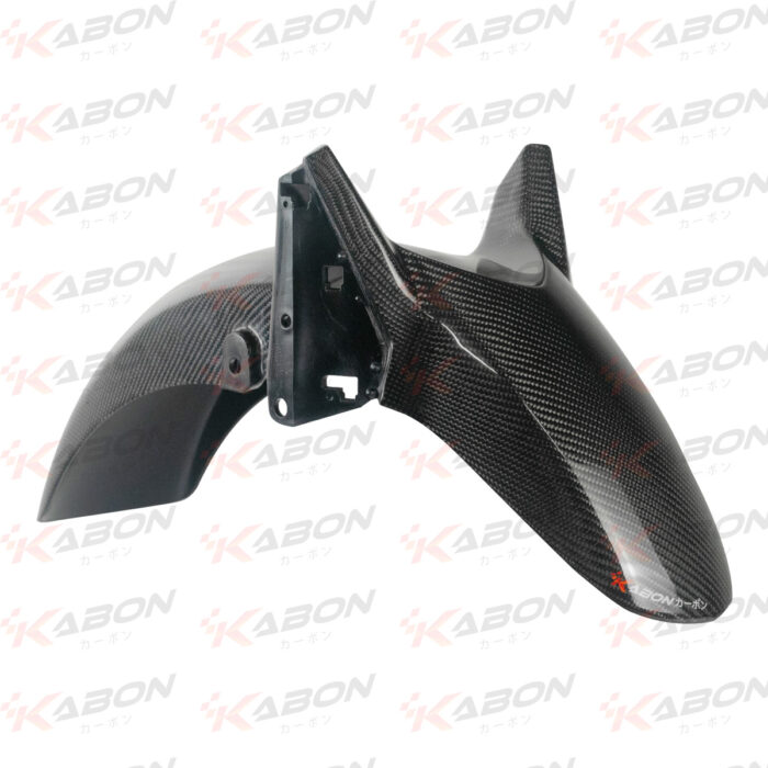 Kabon Front Fender w/ Part Original Carbon - Yamaha Xmax 250 Connected 2023-2025