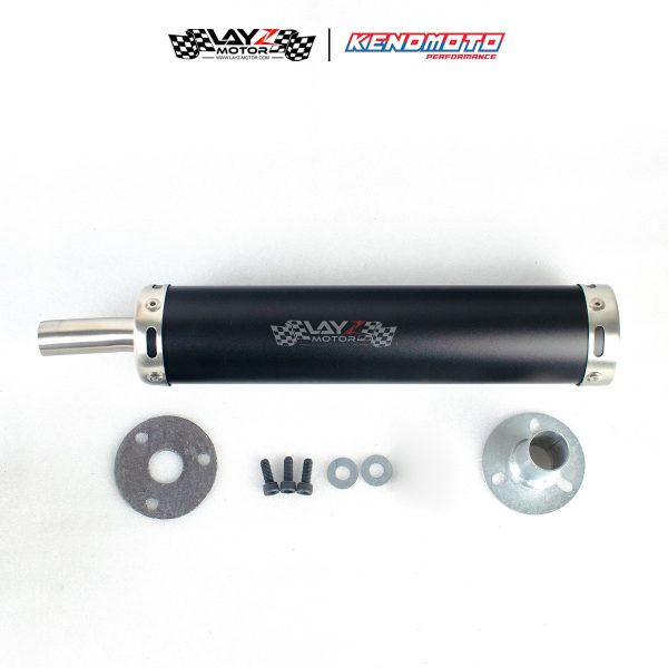 Second image of KENDMOTO Silencer Knalpot 2-Stroke Universal