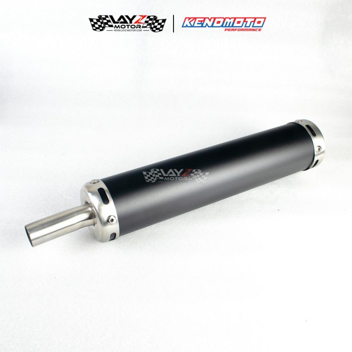KENDMOTO Silencer Knalpot 2-Stroke Universal