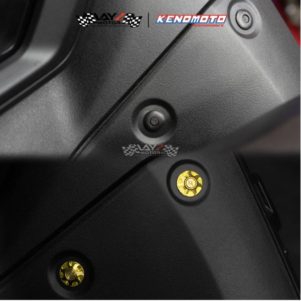 Second image of KENDMOTO Titanium Yamaha XMAX 250 Baut Klip Body