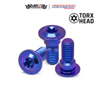 KENDMOTO_BAUT TITANIUM DISK M8X20 Blue