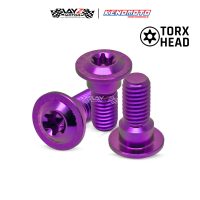 KENDMOTO_BAUT TITANIUM DISK M8X20 Purple