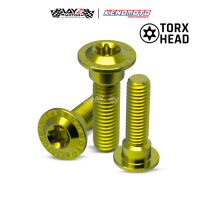KENDMOTO_BAUT TITANIUM DISK M8X30 Gold