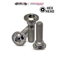 KENDMOTO_BAUT TITANIUM DISK M8X30 silver_