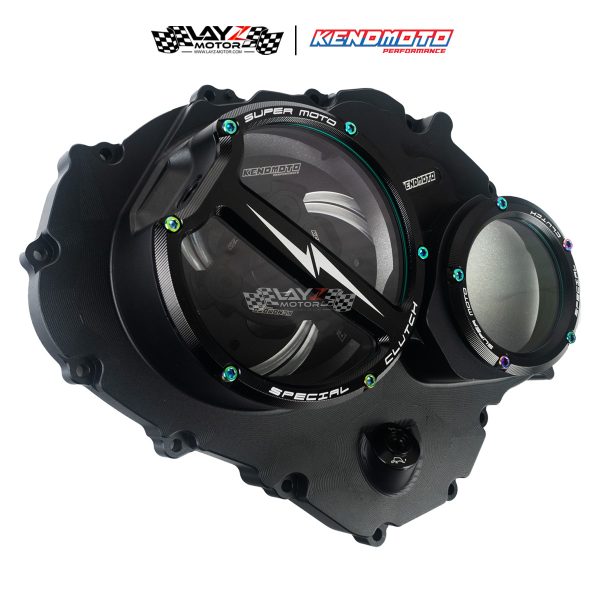 Kendmoto Racing Clear Clutch Cover - Honda CB650R 2018+