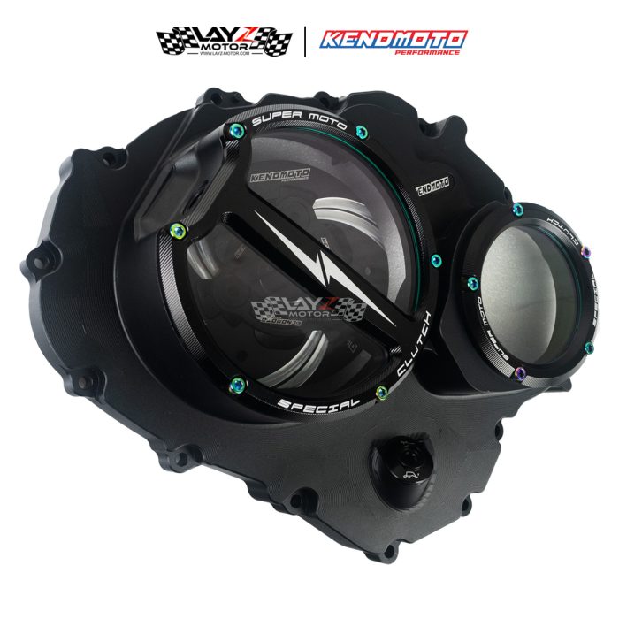 Kendmoto Racing Clear Clutch Cover - Honda CB650R 2018+