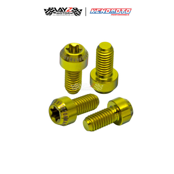 Second image of KENDMOTO Titanium Baut TORX M5x10