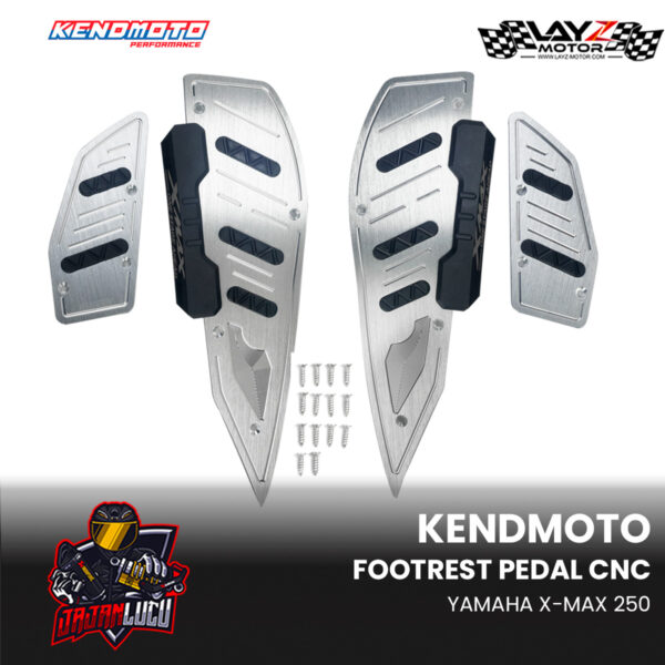 Kendmoto Footrest Pedal CNC - Yamaha X-Max 250