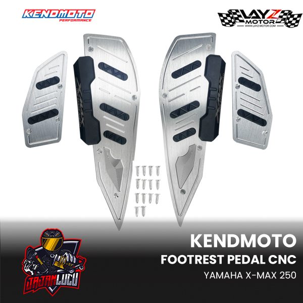 Kendmoto Footrest Pedal CNC - Yamaha XMax 250