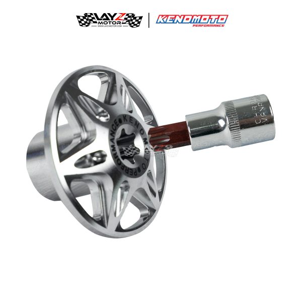 Second image of KENDMOTO Yamaha XMAX 250 Cover Mur As Roda Titanium