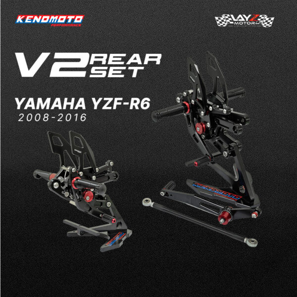 Kendmoto Footstep Racing V2 - Yamaha YZF-R6 2008-2016