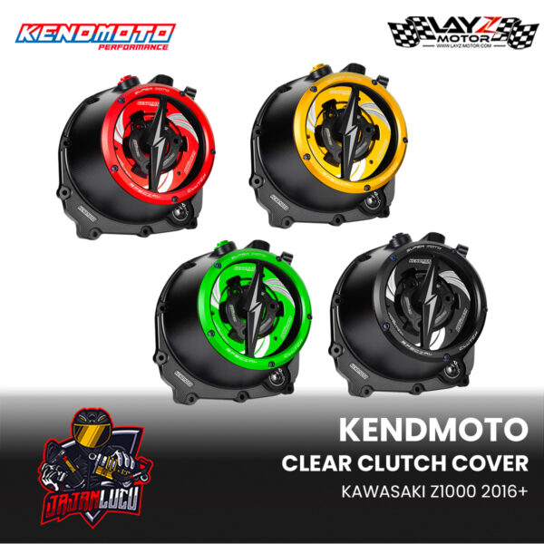 Kendmoto Racing Clear Clutch Cover - Kawasaki Z1000 2016-2022