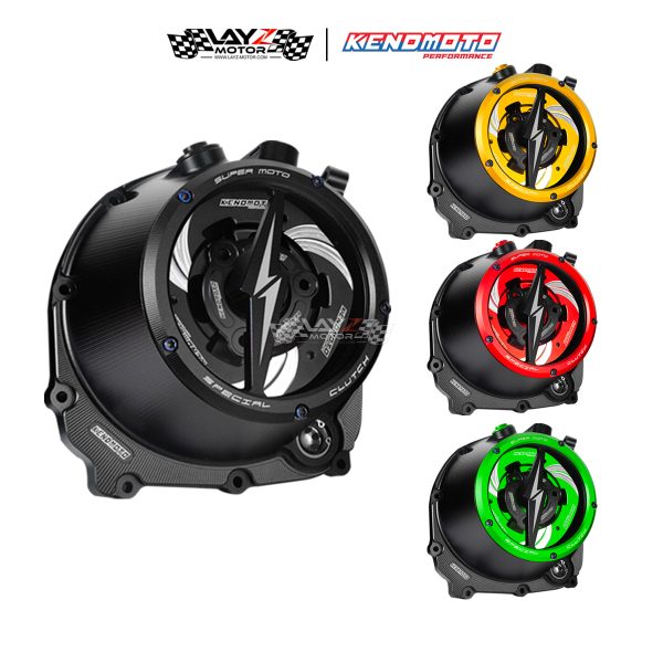 Kendmoto Racing Clear Clutch Cover - Kawasaki Z1000 2016-2024