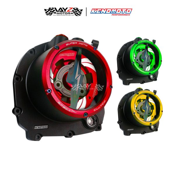Kendmoto Racing Clear Clutch Cover - Kawasaki Z900