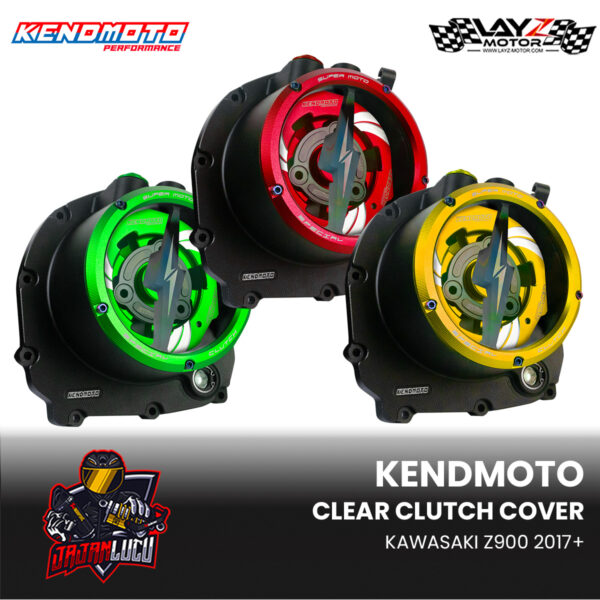 Kendmoto Racing Clear Clutch Cover - Kawasaki Z900