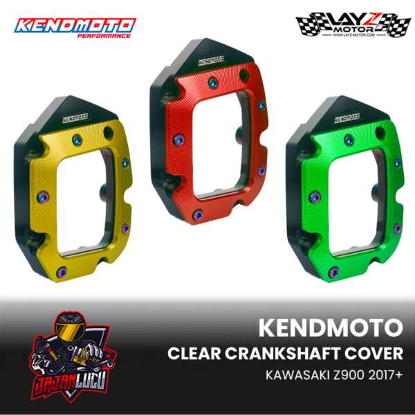 Kendmoto Clear Crankshaft Case Cover - Kawasaki Z900