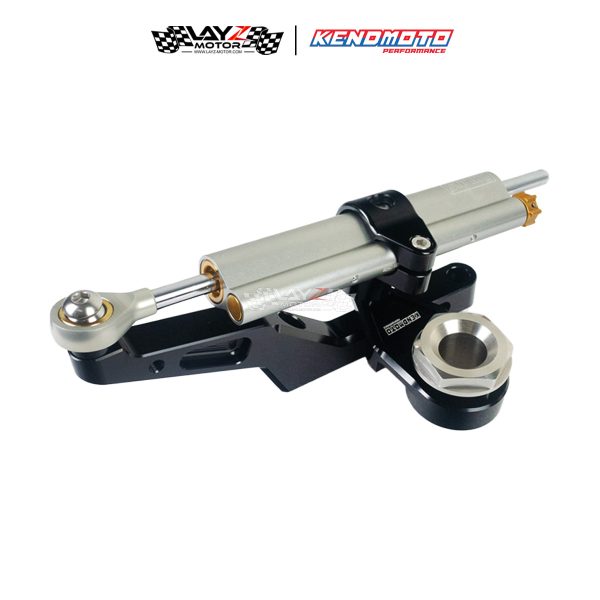 Ohlins Steering Damper Universal, Stroke 63mm + Kendmoto Mounting Kit - Kawasaki ZX6R 2013+