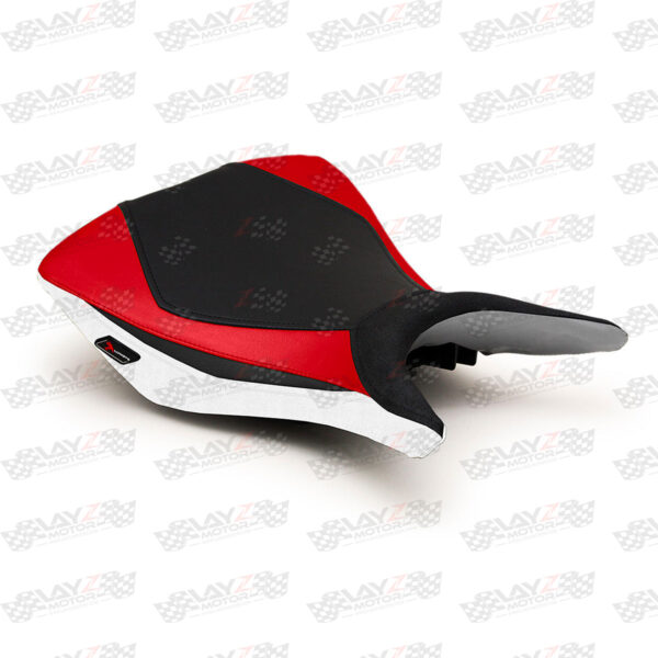 Luimoto Sport | Passenger Seat Cover Red/White/Black - Yamaha R25 2014-2018