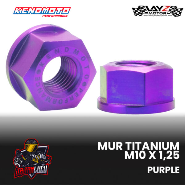 Second image of Kendmoto Mur Gear Titanium - M10X1,25