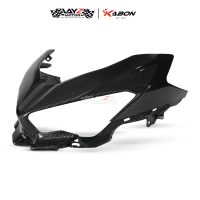 NINJA 400_HEADLAMP COVER CARBON