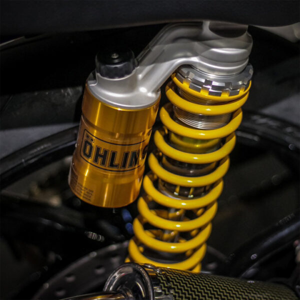 Second image of Ohlins HO-647 Rear Shock Absorber - Wave 125i 2015-2022 / Kawasaki W175 / Yamaha RX-King