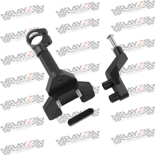 Second image of Ohlins Steering Damper Universal, Stroke 63mm + Kendmoto Mounting Kit - Yamaha YZF-R25 2014-2017