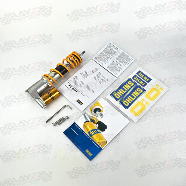 Ohlins PI-801 Scooter Shock Absorber- Vespa Sprint 150 2017-2023 | Vespa Primavera 2020-2021 | Vespa Ellettrica 2020-2022