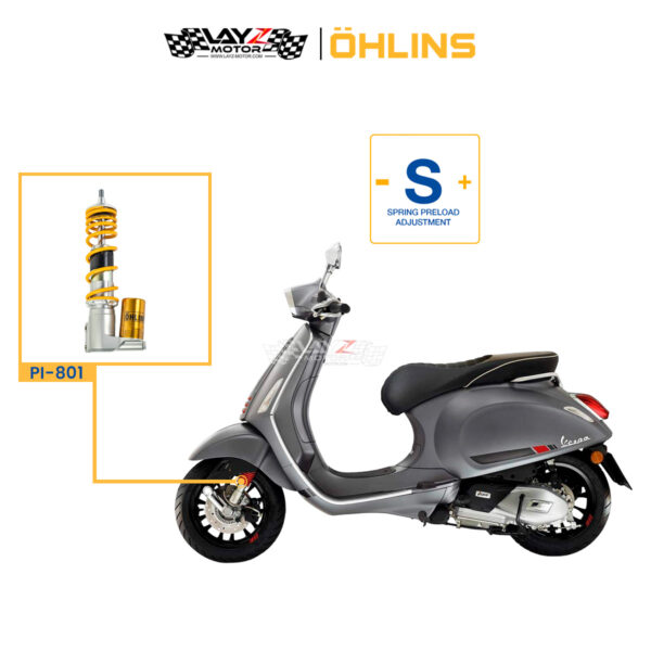 Second image of OHLINS PI-801 Vespa Sprint 150 2017-2023 Front Shock Absorber