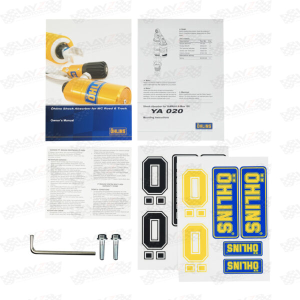 Second image of Ohlins YA-020 Rear Shock Absorber - Yamaha Nmax 155 2020-2023