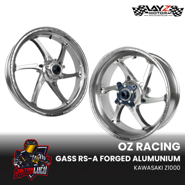 OZ Racing Gass RS-A Forged Wheels - Kawasaki Z1000 2014-2020