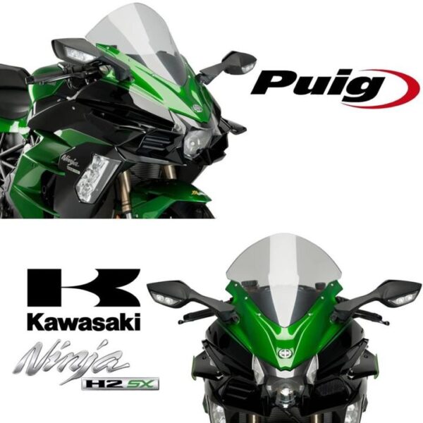 Puig Downforce Spoilers - Kawasaki H2 H2SX 2018-2019