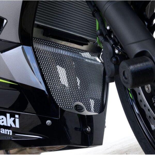 Second image of R&G Down Pipe Grille - Kawasaki Ninja 250/400 2018