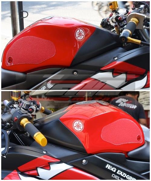 Second image of R&G Eazi Grip Side Tankpads - Yamaha YZF-R25 2014-2017