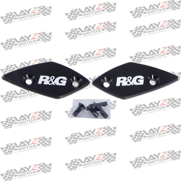 Second image of R&G Mirror Blanking Plates - Honda CBR 250RR