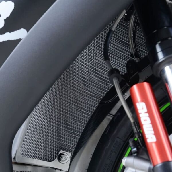Second image of R&G Radiator Guard - Kawasaki ZX10R 2008-2020