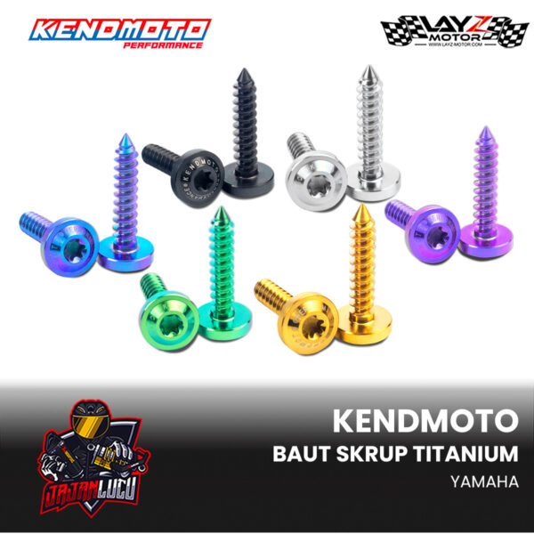 Kendmoto Baut Skrup Titanium - Yamaha