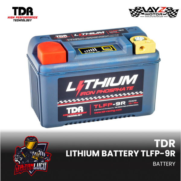 TDR AKI Litihium Ninja 250 Vespa Sprint Vespa GTS300 TLFP-9R 12V