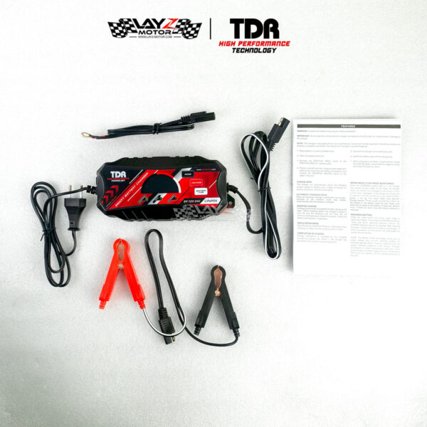 Second image of TDR Battery Charger Protable Smart Lithium/AGM/Lead Acid