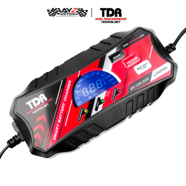 TDR Battery Charger Protable Smart Lithium/AGM/Lead Acid