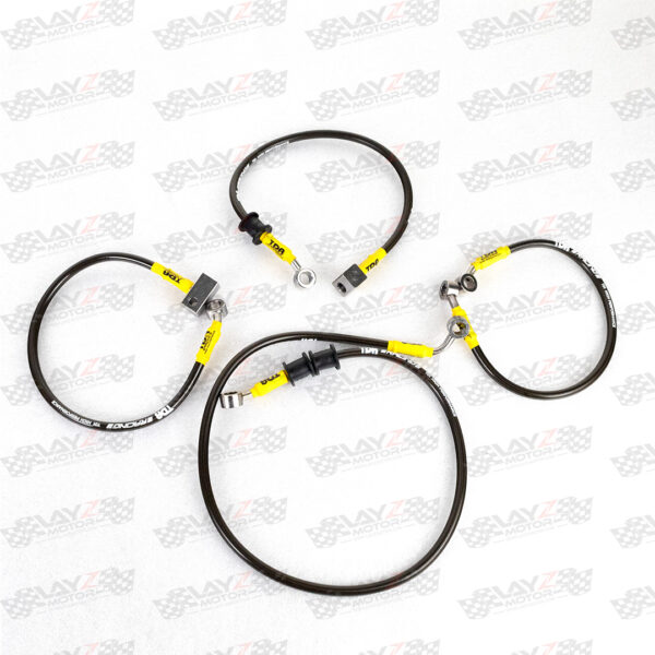 Second image of TDR Brake Hose V.24 Black Carbon for Vario 160 ABS