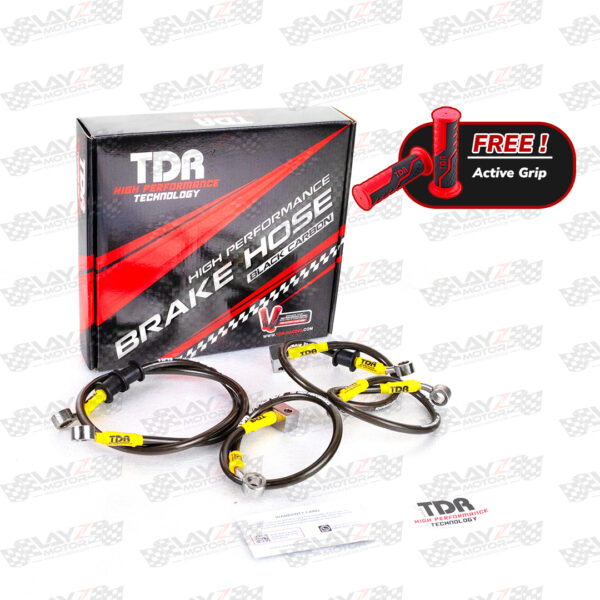TDR Brake Hose V.24 Black Carbon for Vario 160 ABS