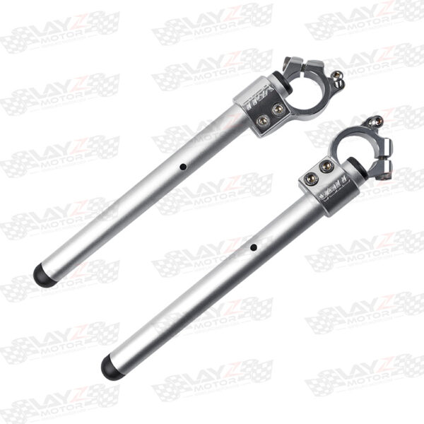 Tyga Handlebar Set, Silver - Kawasaki Ninja 150RR | KRR150ZX