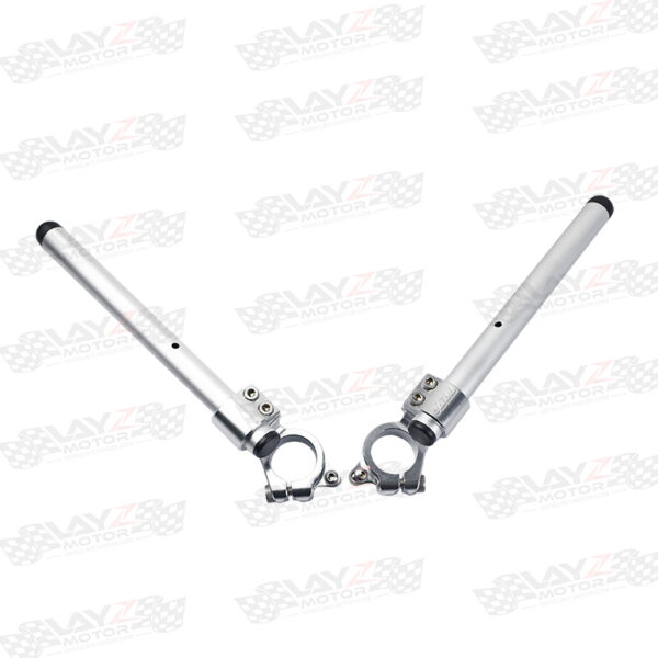 Second image of Tyga Handlebar Set, Silver - Kawasaki Ninja 150RR | KRR150ZX
