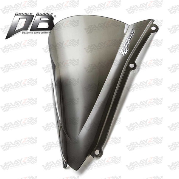 Zero Gravity Racing Double Bubble Series Windscreen, Light Smoke - Kawasaki H2