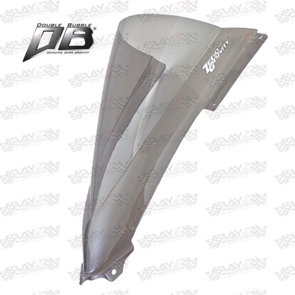 Second image of Zero Gravity Racing Double Bubble Series Windscreen, Light Smoke - Ducati Panigale V4S 2020